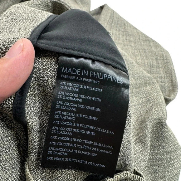 Club Monaco Slit Detail Pant Trousers Size 12 - Picture 5 of 13